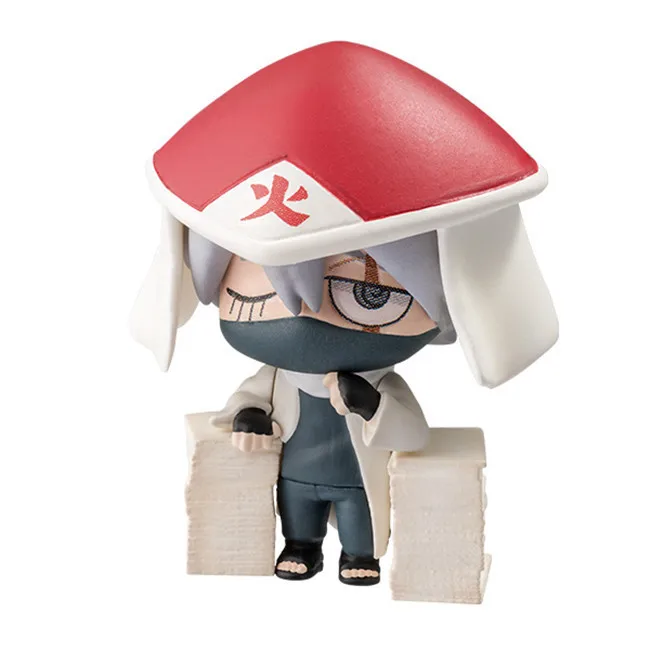 Аниме 6 шт./компл. Наруто доставка Petit Chara Land Hatake Kakashi Uzumaki ПВХ фигурка Коллекционная