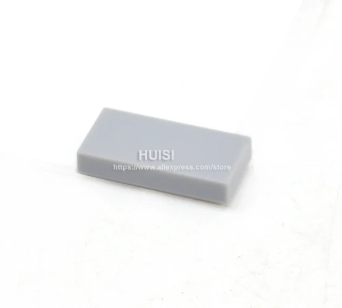 50pcs gray Классические игрушки ABS пластиковые блоки строительные игрушки кирпичные детали Совместимость с лего плитка 1x2 плоские DIY игрушки для детей 6 лет 50 шт./лот - Цвет: 50pcs gray