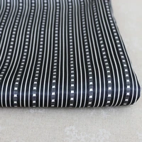 striped geometric cloth material satin apparel sewing fabric