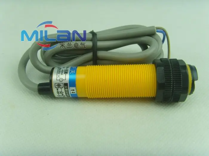 1pcs E3F-R2Y1 feedback reflective photoelectric switch sensor with reflector plate | Обустройство дома