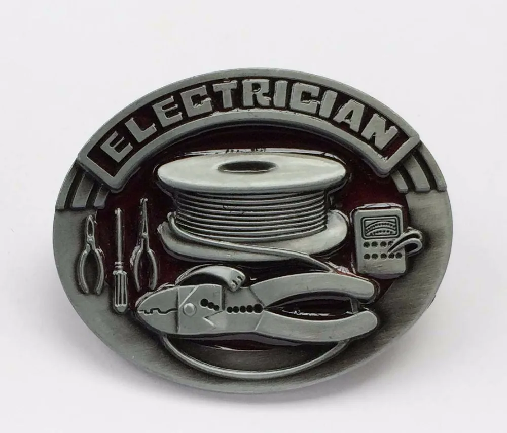 

Electrician tools men's Belt Buckles SW-BY807 brand new condition suitable for 4cm wideth belt with continous stock