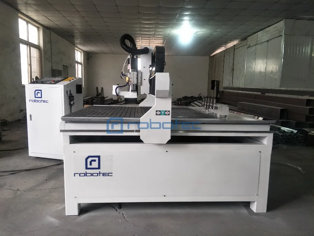 High Accuracy 4 Axis Wood Cutting Machine Linear 1212 Atc CNC Router Woodworking With 3.2kw Water Cooled Spindle | Инструменты