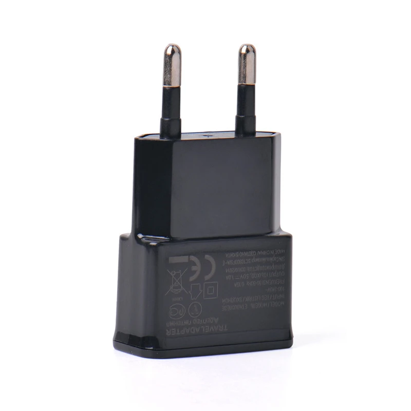 Настенное USB зарядное устройство 1 USB с европейской вилкой для мобильного телефона samsung iphone, зарядное устройство, адаптер питания, микро зарядное устройство для путешествий для ipad, универсальное