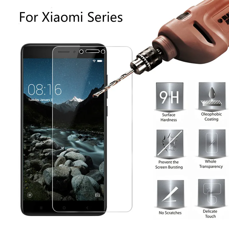 9H 2.5D Защита экрана для xiaomi redmi note4 4X Закаленное стекло пленка redmi5A 6A 6X 4A note6