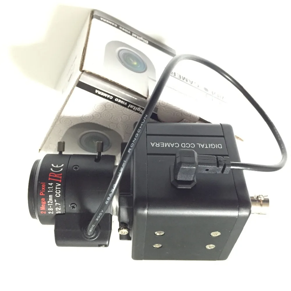 Камера Безопасности OSD Box 1/3 дюйма Sony CCD 700TVL 2 8 12 мм с автоматической радужной