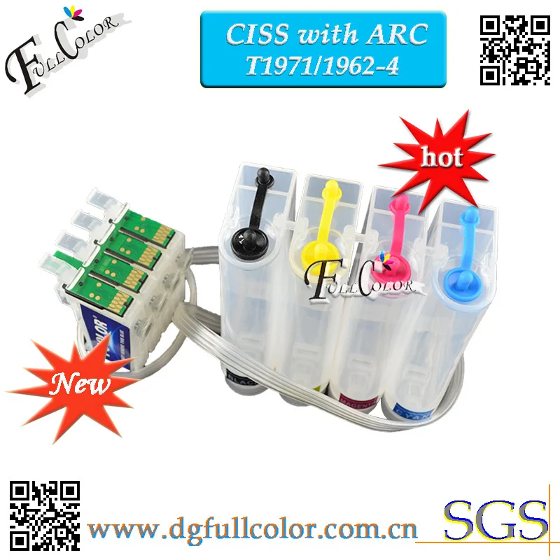 

For xp204 CISS Ink System With ARC CHIP for xp-204 Printer CISS T1971 T1962 T1963 T1964