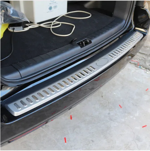 Защитная пластина для заднего бампера из нержавеющей стали отделка Land Rover Freelander 2