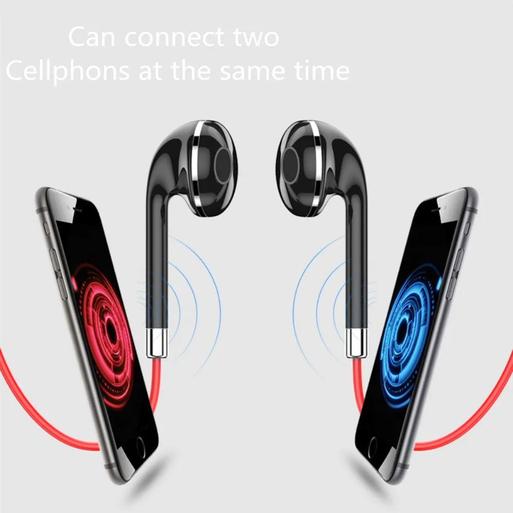 Магнитная bluetooth-гарнитура спортивные наушники с защитой от пота Удобная стерео