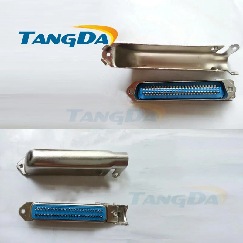 

Tangda 57 series 70500 50P 50 wire Male head big steel groove type toothbrush type printer interface