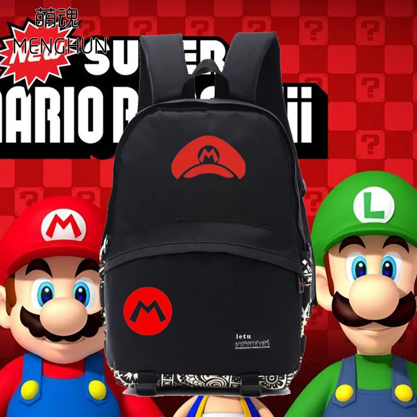Милый новый дизайнерский рюкзак Mario concept Super mario вечерние рюкзаки для фанатов игр
