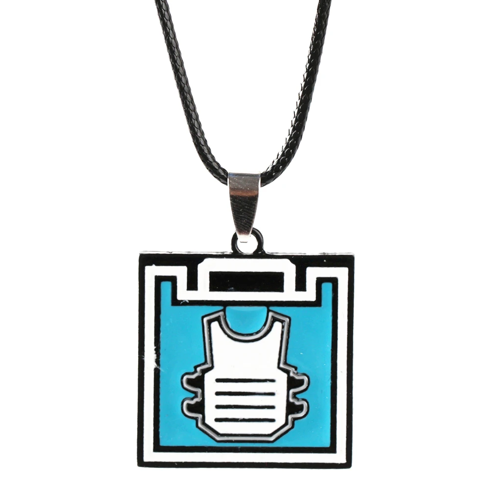 41 Тип FPS игра Радуга шесть осада ожерелье цинковый сплав кулон для мужчин и женщин