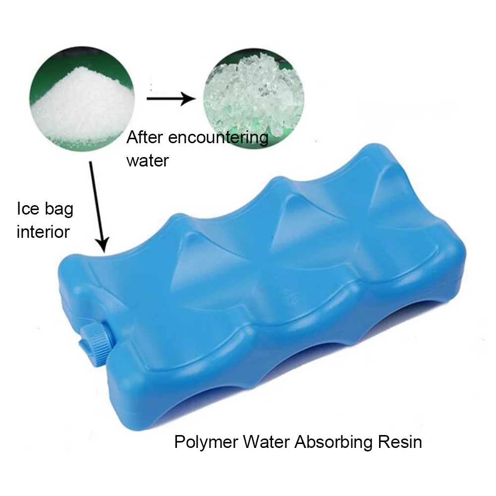 Reusable Freezer Breast Milk Ice Block Brick Travel Picnic Lunch Cooler Pack for Travel baby feeding