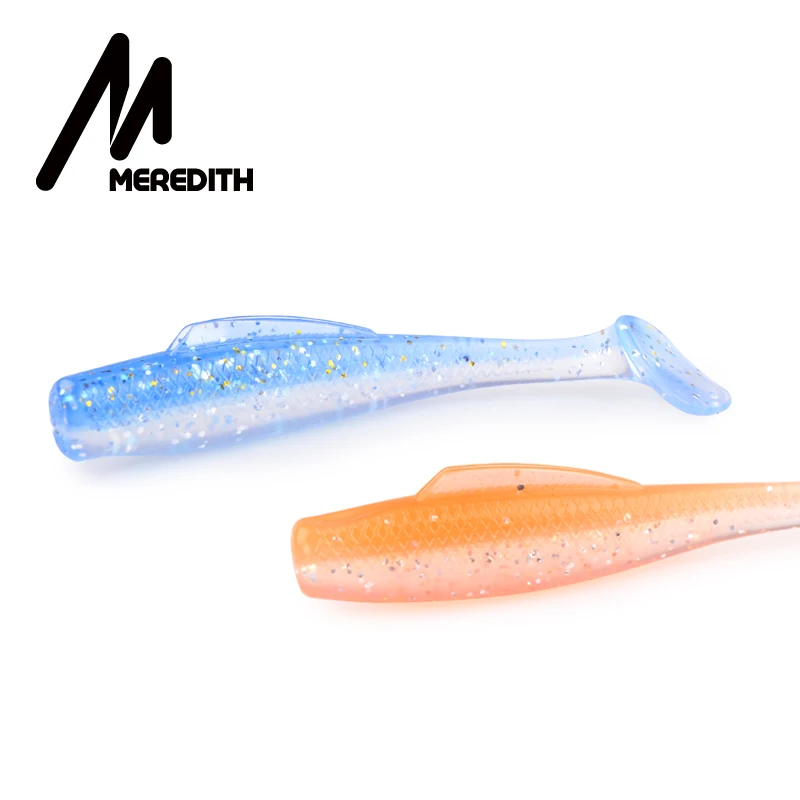 Meredith 3,1" 8 шт./лот блесна рыболовные приманки мягкие силиконовые искусственные плавающие пластиковые приманки воблеры