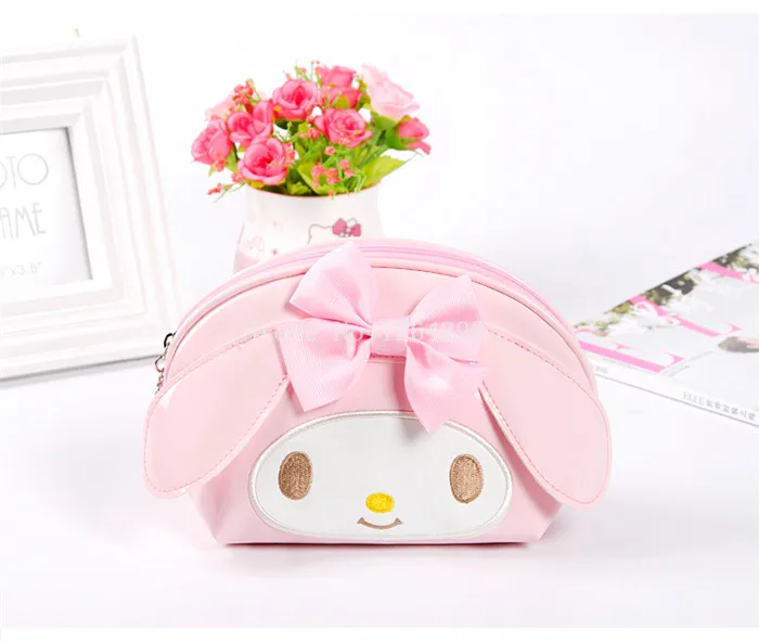 Бежевый Новая мода My Melody девочки дети мини полиуретановый Кошелек для монет для детей Подарки - Цвет: Бежевый
