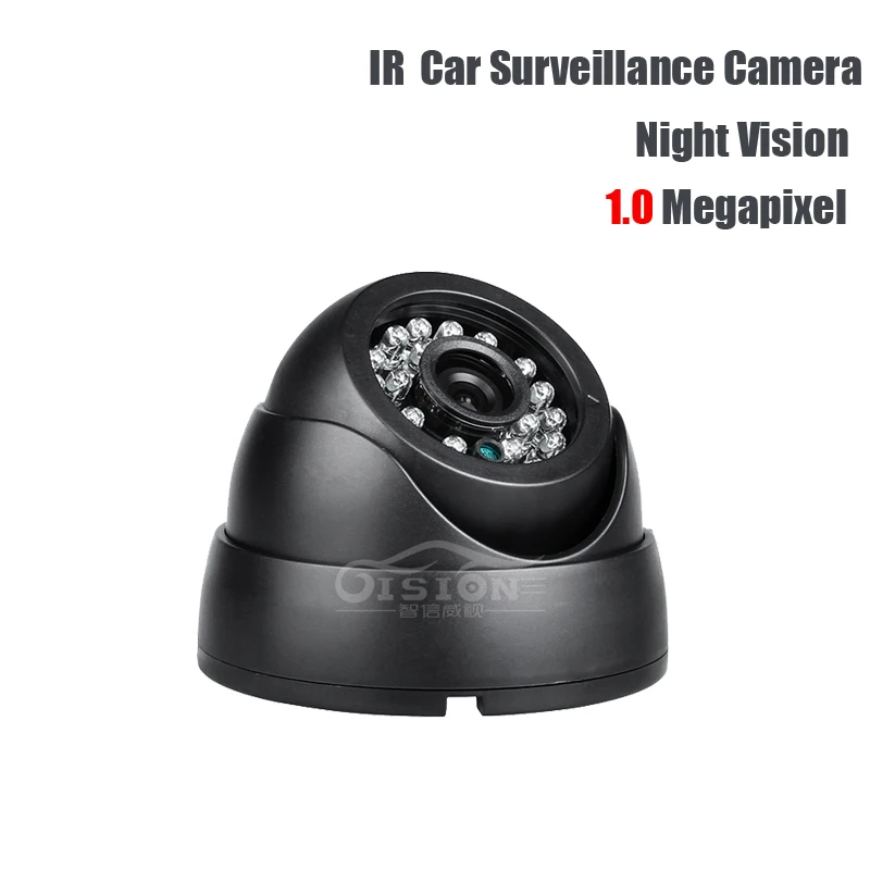 AHD 1.0MP камера для школьного автобуса 3 6 мм CCD ИК ночного видения Крытая фронтальная