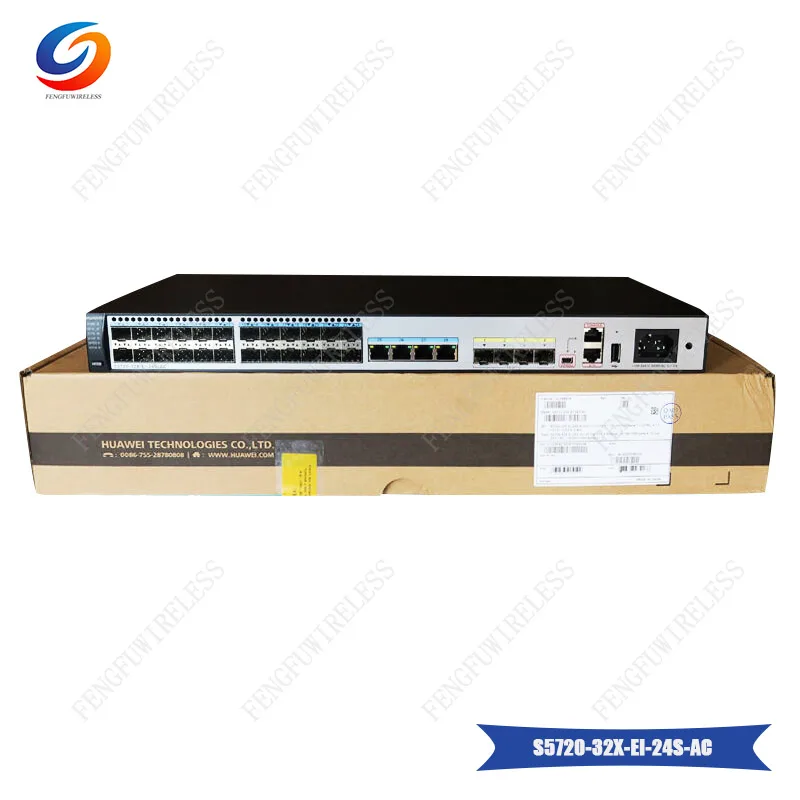 Оригинальный Хуа Вэй S5720 серии коммутатора Ethernet WiFi модуль 32X EI 24S AC сетевые