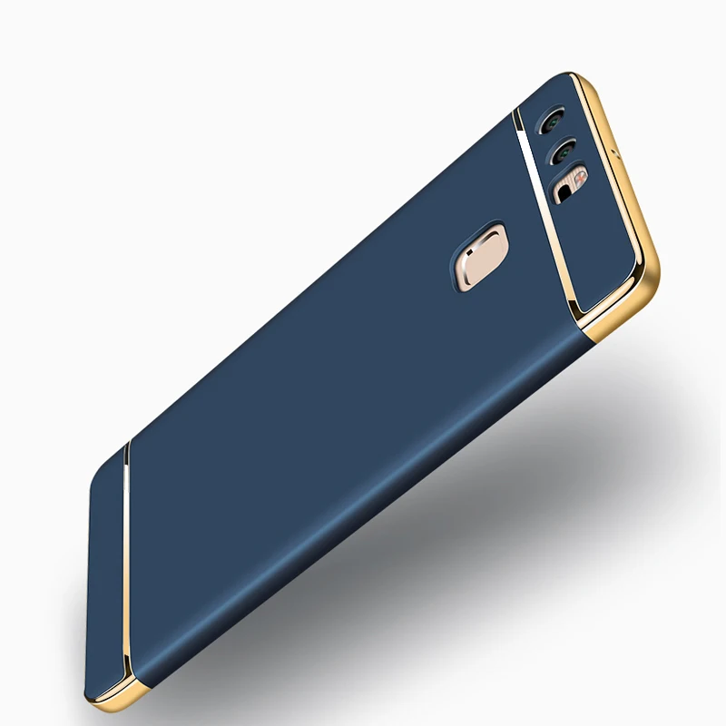 Чехол для Huawei P9 Plus Роскошный Жесткий ПК 3 в 1 полная защита ультра тонкий чехол