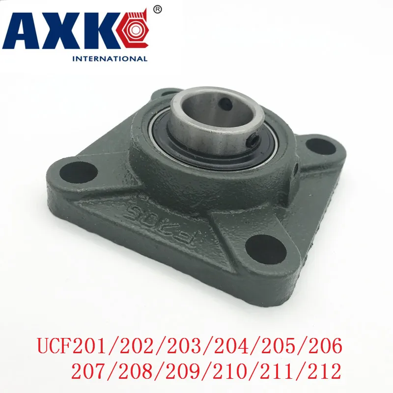 Axk Ucf212 Ucf201/202/203/204/205/206/207/208/209/210/211/212 60 мм 4 болтный Квадратный фланец опорный