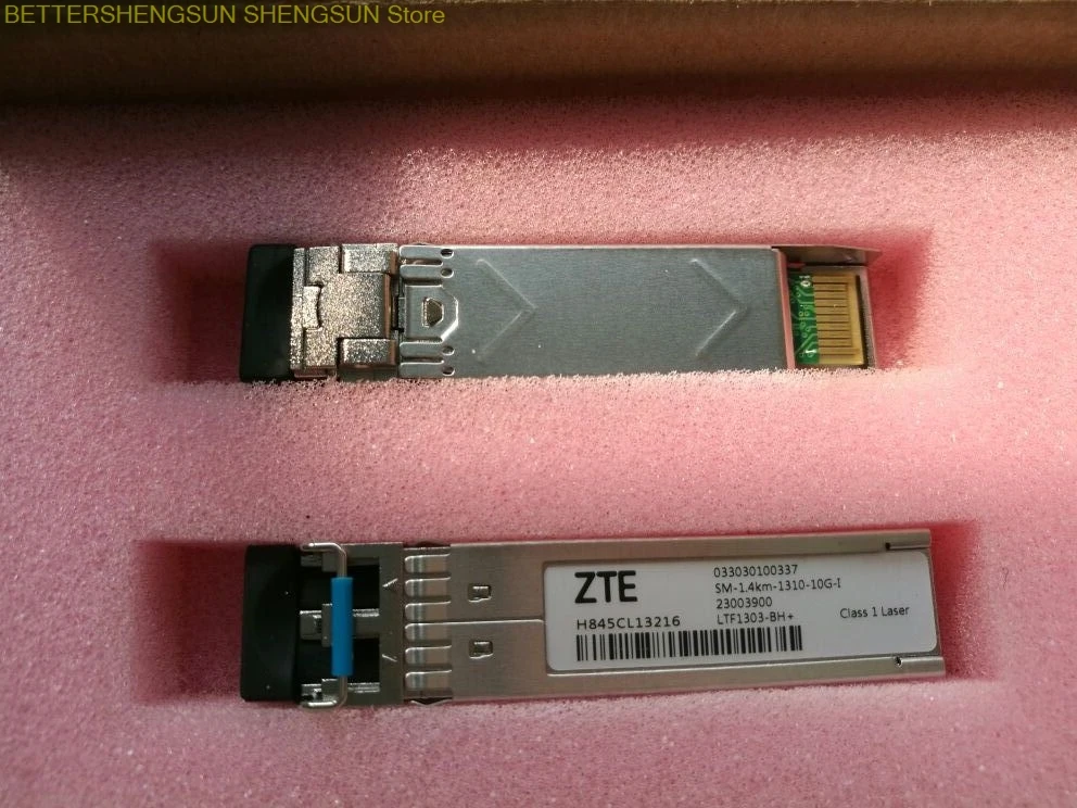 

10G-1310nm-1.4KM-SM-SFP+ Single mode dual fiber module