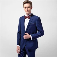 2019 custom made groomsmen suits solid color groom suit mens suits wedding best man tuxedos 2 pieces dinner suits jacketpant