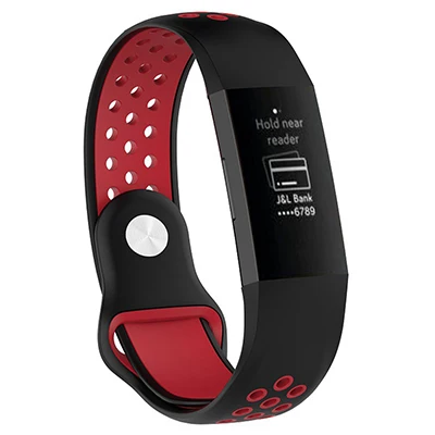 10 Цветной браслет для Fitbit Charge 3, спортивный силиконовый ремешок на запястье, подходит для bit Charge 2, умный Браслет, умные аксессуары - Цвет: 10