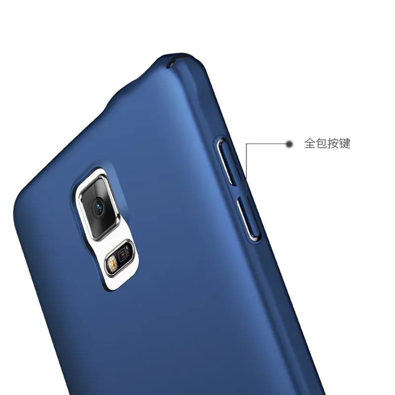 For Phone Case Samsung Galaxy Note 4 Cover Ultra-thin Smooth Back Protection Plastic N9100 |
