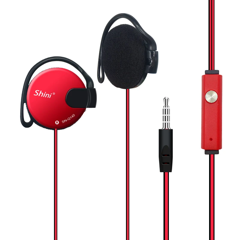 Наушники с тяжелыми басами 3,5 мм, стерео музыкальные наушники, наушники для бега Xiaomi, Mp3 плеер, компьютер, мобильный телефон