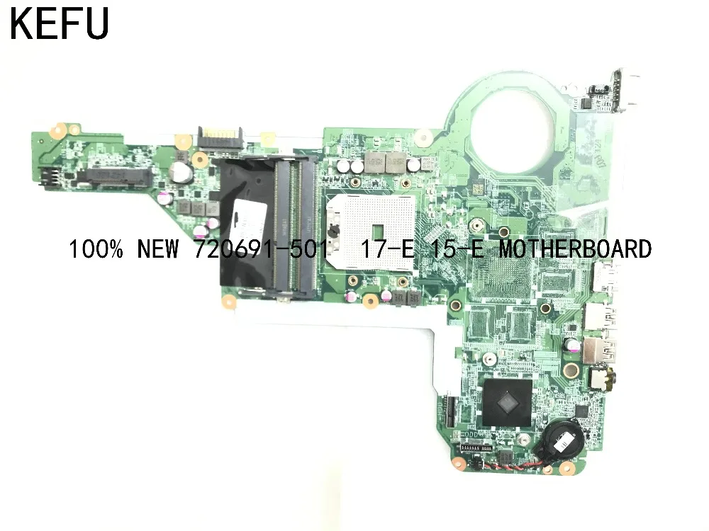 Материнская плата KEFU для ноутбука HP PAVILION 15 E 17 100% новая 720691 501 DA0R75MB6C1