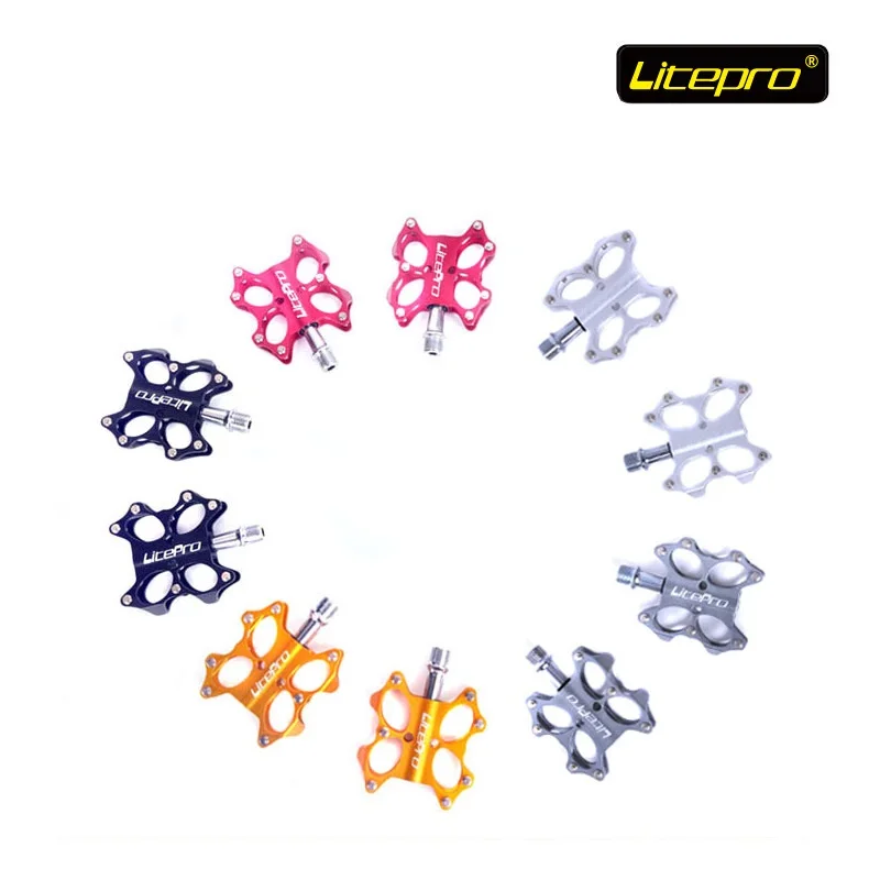 Горный велосипед LITEPRO M225 Ультралегкая педаль 3 подшипника складные дорожные