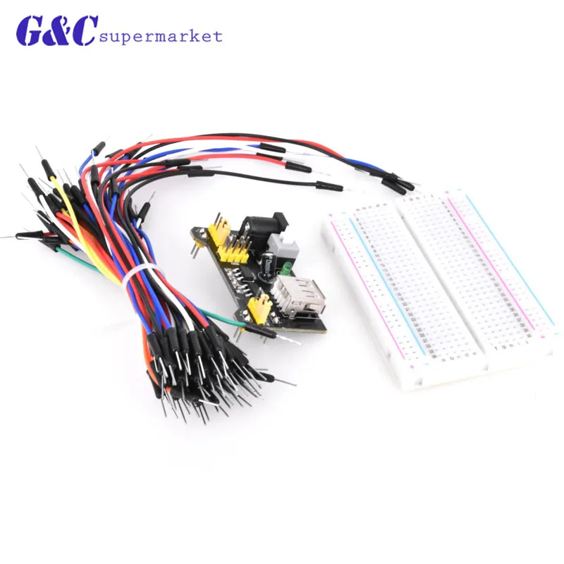 MB 102 MB102 Макет силовой модуль + 400/830 точек прототип хлебопечки для arduino комплект 65
