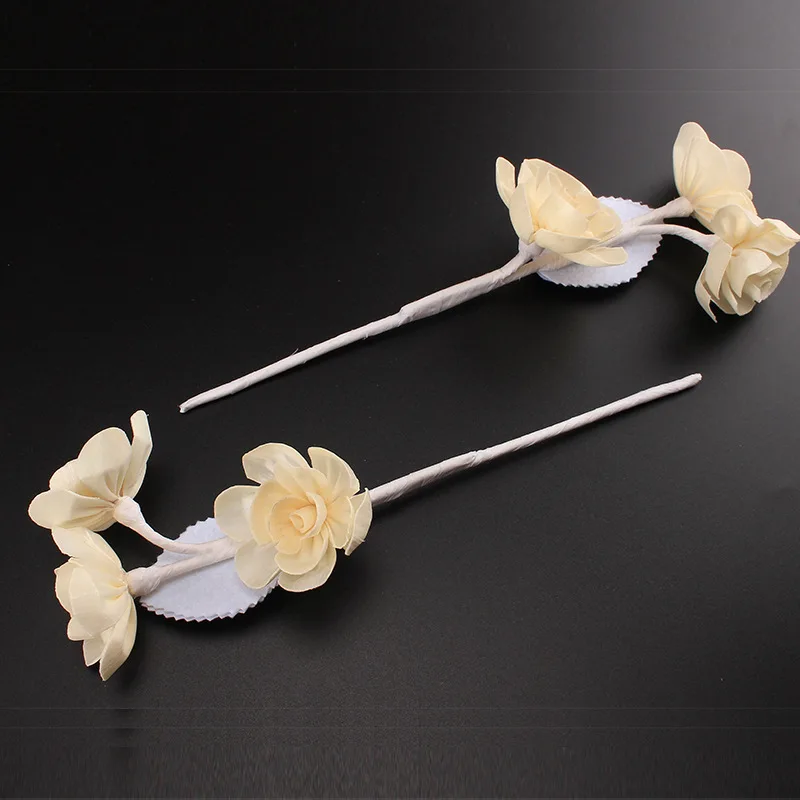 Reed диффузор ароматерапия аксессуары сухие цветы букет из трех цветов без огня