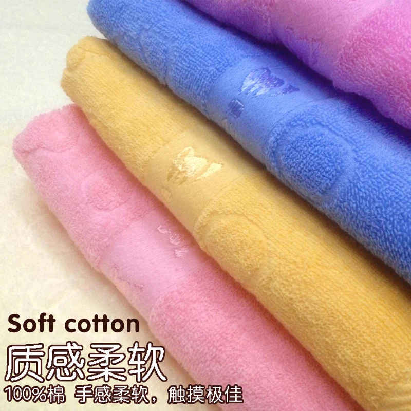 Банное полотенце 50*100 см прямоугольное из натурального хлопка жаккардового и