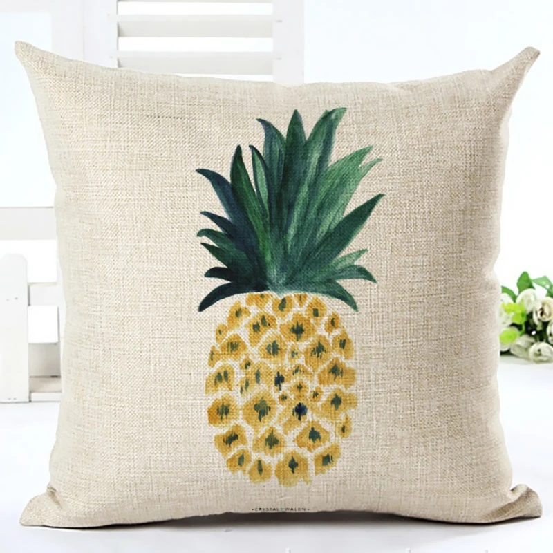 Ананас чехол для подушки с принтом домашний декор декоративный Чехол диванной
