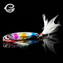 QXO Fishing Lure 10 20 30g Jig Light Silicone Bait Wobbler Spinners Spoon Bait Winter Sea Ice Minnow Tackle Squid Peche Octopus