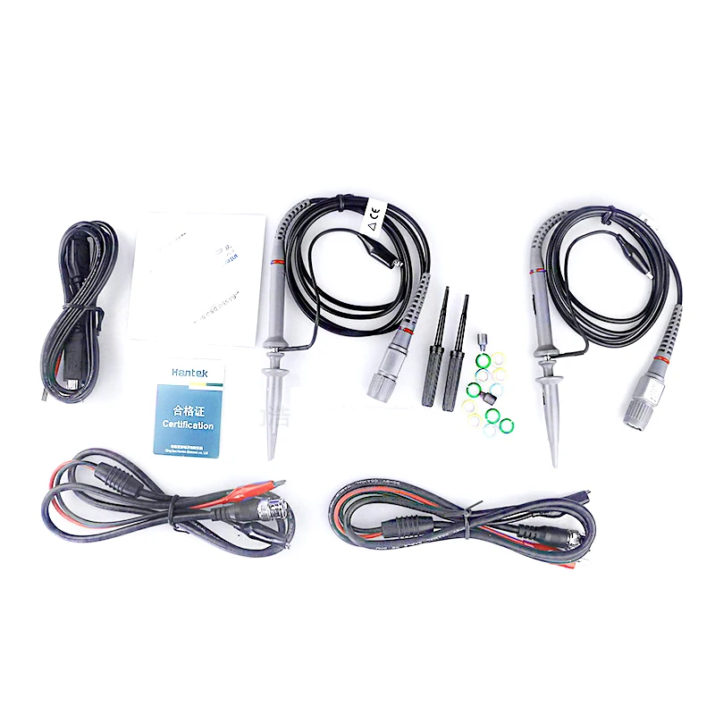 Портативный осциллограф Hantek 6254BC USB 4 канала 250 МГц 1GSa/s функция записи и повтора|usb