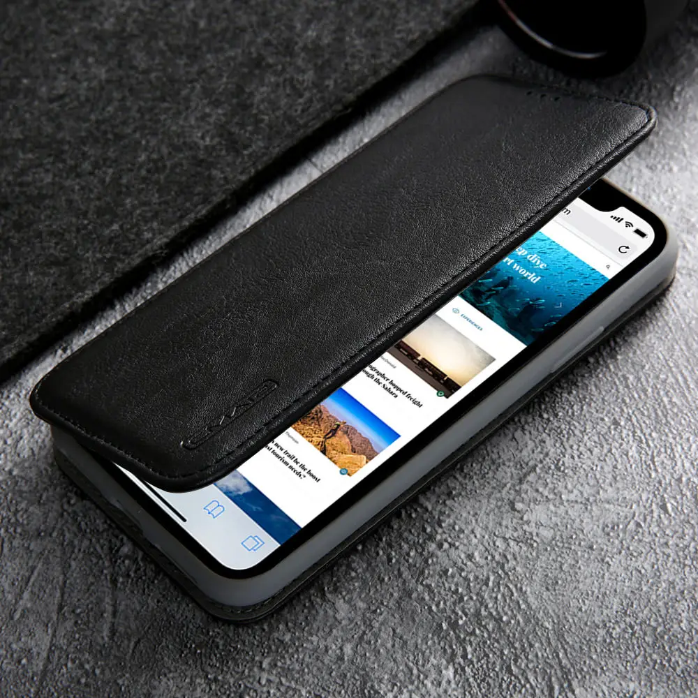 L-FADNUT винтажный кошелек Магнитный чехол для iPhone X Xr Xs Max подставка держатель