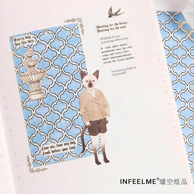 Декоративная бумажная Маскировочная лента 8 шт./лот с изображением Алисы из серии