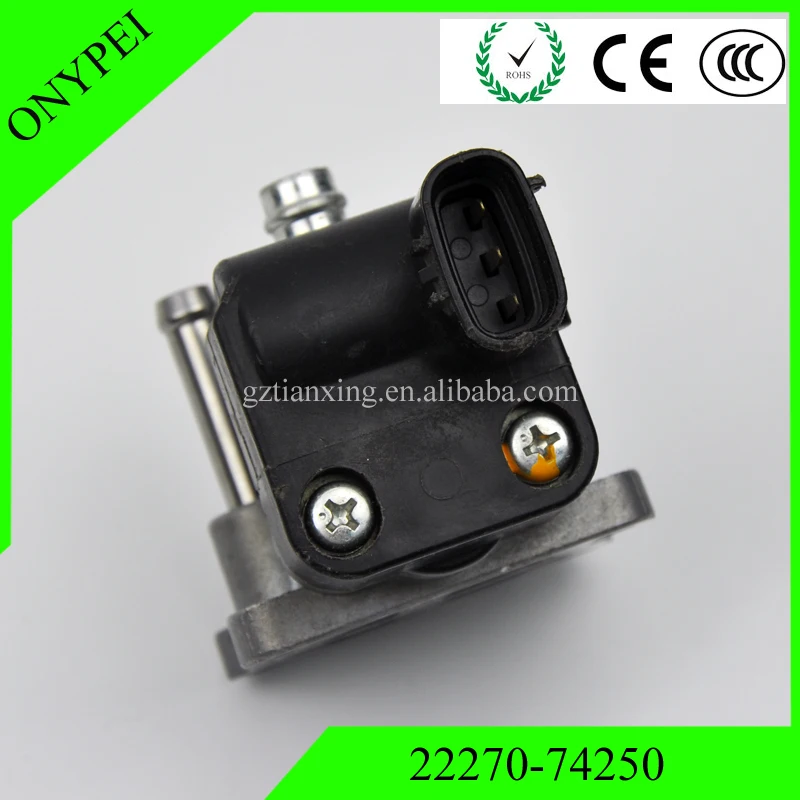 Клапан контроля воздуха на холостом ходу для Toyota Carina Rav4 Celica Caldina Camry 22270 74250