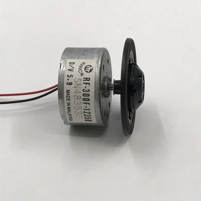 MABUCHI RF-300F-12350 DC 3 V-6 V 5,9 V Микро Мини поднос шпинделя 24 мм круглый двигатель постоянного тока для автомобиля CD VCD DVD плеер