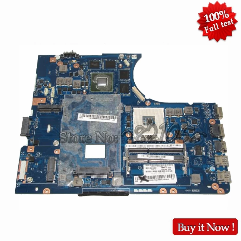 Материнская плата NOKOTION QIWY4 LA 8002P для ноутбука lenovo Y580 HM76 ddr3 с графикой GTX660M 2 Гб