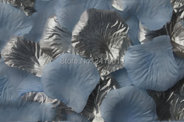 1000 шт. серебряное светло-синее шелковое розовое детское крещение для душа