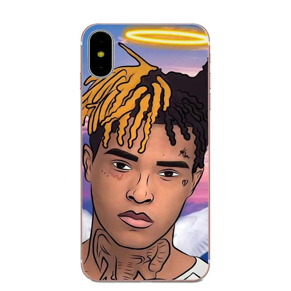 ТПУ Роскошный чехол для Galaxy Alpha Core Note 2 3 4 S2 A10 A20 A20E A30 A40 A50 A60 A70 M10 M20 M30 Rap Mcing Xxxtentacion Music