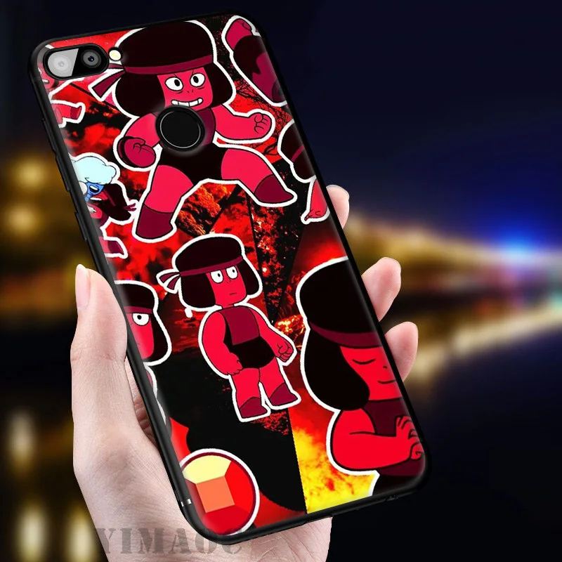 YIMAOC Steven Universe Cartoon Soft Case for Huawei Mate 20 10 P30 P20 Pro P10 P9 P Smart Z 2019 &amp Nova 3 3i Lite |