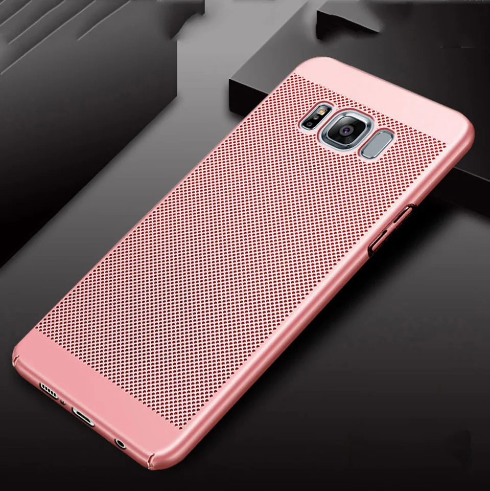Тонкий пластиковый чехол для Samsung Galaxy S8 S7 Edge S9 Note 8 Plus жесткий матовый телефона |