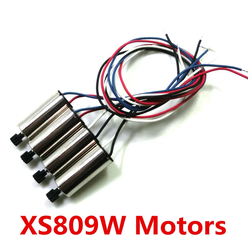 Моторы Visuo XS809W без сердечника CW CCW Для XS809HW XS809S RC складной Дрон запасные части для