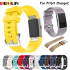 Горячая Распродажа, ремешок для часов, умные часы, Смарт-часы, сменные мужские часы, спортивные силиконовые браслеты, ремешок для Fitbit Charge 2
