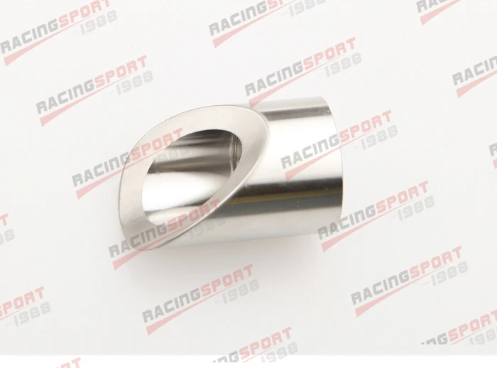 

Pre-curved 45 Degree Cut Weld O2 Oxygen Sensor Bung 18mm x 1.5 M18 X 1.5 SS304