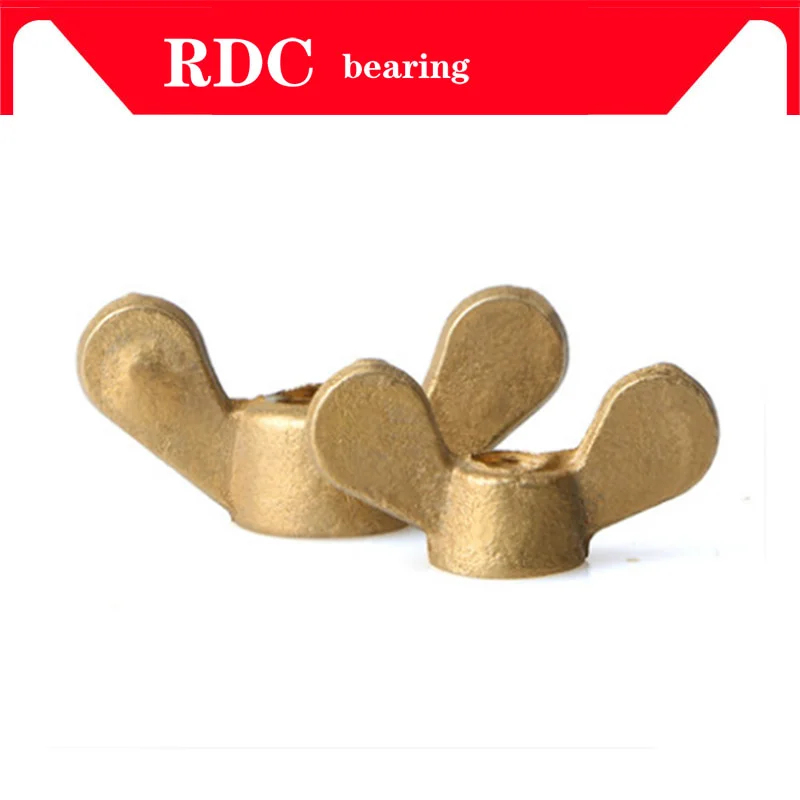 50pcs/lot M4 Brass Wing Nuts Butterfly Factory sales | Обустройство дома