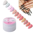 Fengshangmei 15 мл УФ-гель для наращивания ногтей Камуфляжный Гель-лак длинный Гель-лак для ногтей прозрачный гель для наращивания ногтей