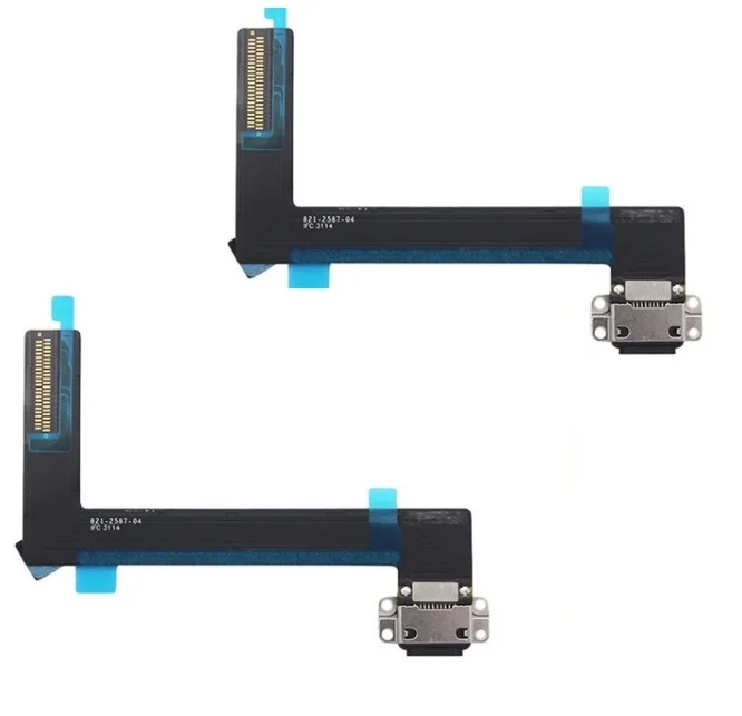 10 шт./лот для ipad 6 Air 2 A1566 A1567 USB разъем зарядки док штекер зарядного порта гибкий